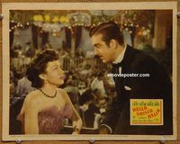 d304 HELLO, FRISCO, HELLO vintage movie lobby card '43 Lynn Bari, John Payne