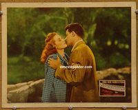 d312 HOMESTRETCH vintage movie lobby card #5 '47 Cornel Wilde, Maureen O'Hara