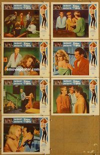 e770 KITTEN WITH A WHIP 7 vintage movie lobby cards '64 Ann Margret