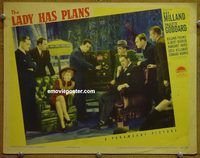 d388 LADY HAS PLANS vintage movie lobby card '42 Ray Milland,Paulette Goddard