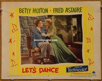 d399 LET'S DANCE vintage movie lobby card #6 '50 Fred Astaire, Betty Hutton