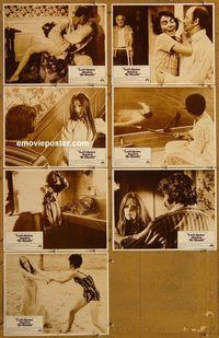 e775 LET'S SCARE JESSICA TO DEATH 7 vintage movie lobby cards '71 Lampert