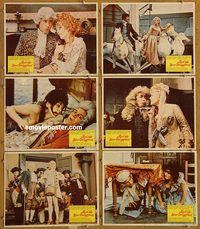 e675 LOCK UP YOUR DAUGHTERS 6 vintage movie lobby cards '69 Plummer, York