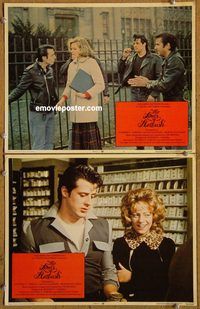 e165 LORDS OF FLATBUSH 2 vintage movie lobby cards '74 Fonzie! Rocky!