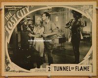 d414 LOST CITY Chap 2 vintage movie lobby card #3 '35 William Boyd serial!