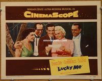 d420 LUCKY ME vintage movie lobby card #7 '54 Doris Day, Phil Silvers