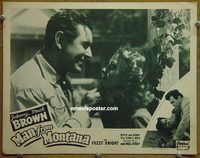 d427 MAN FROM MONTANA vintage movie lobby card R50 Johnny Mack Brown, O'Day