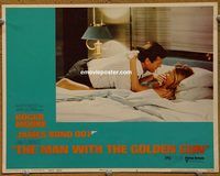 d436 MAN WITH THE GOLDEN GUN vintage movie lobby card #6 '74 James Bond