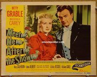 d444 MEET ME AFTER THE SHOW vintage movie lobby card #6 '51 Betty Grable