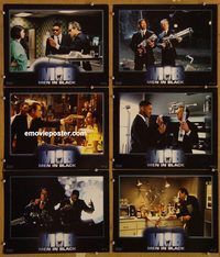 e682 MEN IN BLACK 6 vintage movie lobby cards '97 Will Smith, Tommy Lee Jones