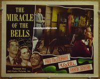 d452 MIRACLE OF THE BELLS vintage movie lobby card #3 '48 Fred MacMurray