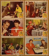 e683 MRS O'MALLEY & MR MALONE 6 vintage movie lobby cards '51 Marjorie Main