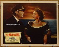 d470 MUTINEERS vintage movie lobby card #6 '49 Jon Hall, Adele Jergens