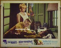 d477 NAVY VS THE NIGHT MONSTERS vintage movie lobby card #7 '66 horror!