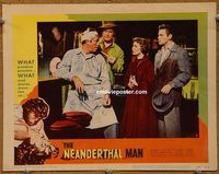 d478 NEANDERTHAL MAN vintage movie lobby card #3 '53 half man, half beast!