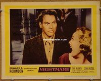 d483 NIGHTMARE signed vintage movie lobby card #6 '56 Kevin McCarthy