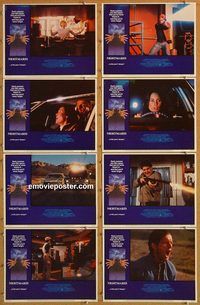 e876 NIGHTMARES 8 vintage movie lobby cards '83 Emilio Estevez, Zappa