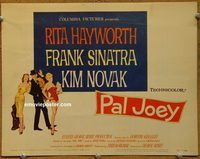 d926 PAL JOEY vintage movie title lobby card '57 Rita Hayworth, Frank Sinatra