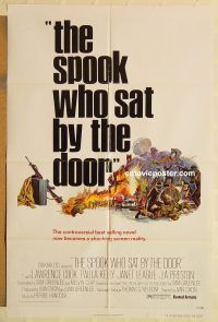 h077 SPOOK WHO SAT BY THE DOOR one-sheet movie poster '73 spies!