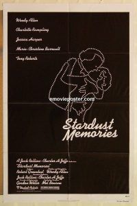 h088 STARDUST MEMORIES style A one-sheet movie poster '80 Woody Allen