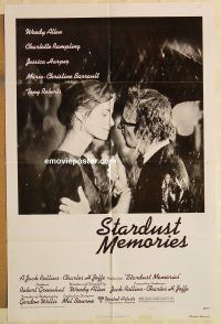 h089 STARDUST MEMORIES style C one-sheet movie poster '80 Woody Allen