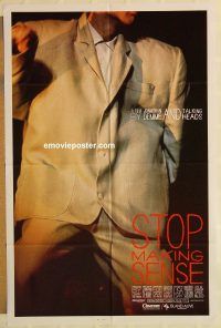 h093 STOP MAKING SENSE one-sheet movie poster '84 Talking Heads