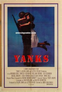 h305 YANKS int'l one-sheet movie poster '79 Richard Gere, Vanessa Redgrave