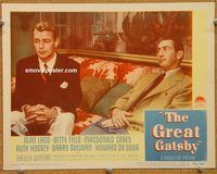 k081 GREAT GATSBY movie lobby card #4 '49 Alan Ladd, Macdonald Carey