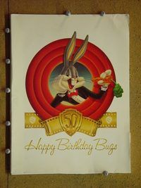 m435 HAPPY BIRTHDAY, BUGS movie presskit '90 Mel Blanc