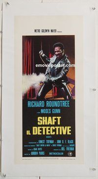 p236 SHAFT linen Italian locandina movie poster '71 Richard Roundtree