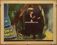 p048 SON OF DRACULA #3 lobby card '43 Lon Chaney in mine!