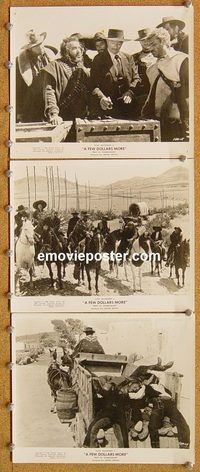 u009 FOR A FEW DOLLARS MORE 7 8x10 movie stills '67 Clint Eastwood