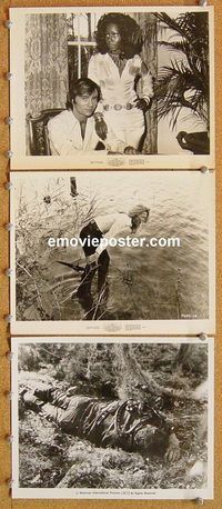 u594 FROGS 3 8x10 movie stills '72 Ray Milland, AIP horror!