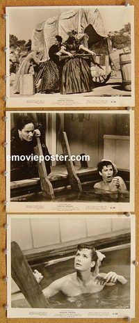 u595 FRONTIER UPRISING 3 8x10 movie stills '61 Jim Davis