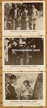 u187 FUNNIEST MAN IN THE WORLD 5 8x10 movie stills '67 Chaplin