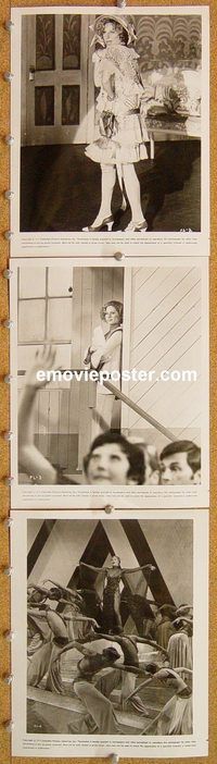 t862 FUNNY LADY 9 8x10 movie stills '75 Barbra Streisand, James Caan