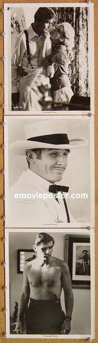 u306 GABLE & LOMBARD 4 8x10 movie stills '76 James Brolin as Clark!