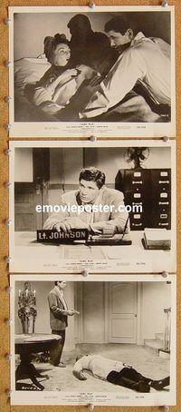 u597 GANG WAR 3 8x10 movie stills '58 young Charles Bronson