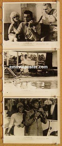 u078 GEORGE RAFT STORY 6 8x10 movie stills '61 Jayne Mansfield