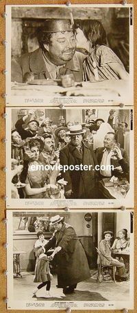 t864 GIGOT 9 8x10 movie stills '62 Jackie Gleason, Katherine Kath