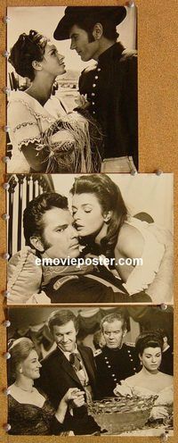 u191 GLORY GUYS 5 8x10 movie stills '65 Sam Peckinpah, Tom Tryon