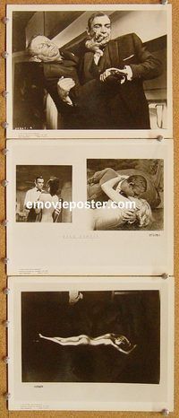 u312 GOLDFINGER 4 8x10 movie stills '64 Sean Connery as James Bond