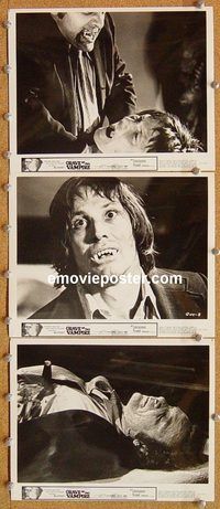 t865 GRAVE OF THE VAMPIRE 9 8x10 movie stills '72 wacky image!