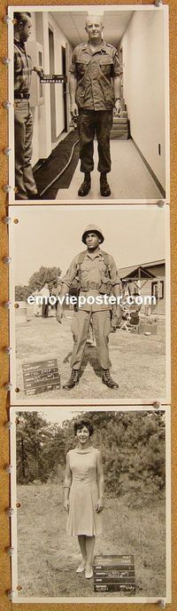 u082 GREEN BERETS 6 8x10 movie stills '68 cool wardrobe photos!