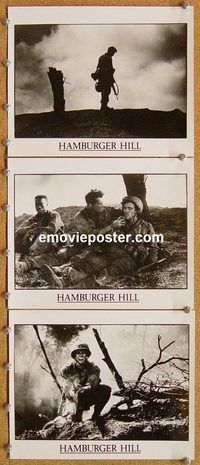 u083 HAMBURGER HILL 6 8x10 movie stills '87 Cheadle, Boatman