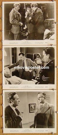 u193 HAND 5 8x10 movie stills '61 AIP Bond, Leigh-Hunt