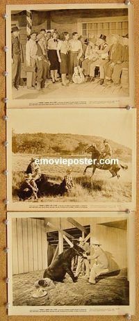 u244 THROW A SADDLE ON A STAR 5 8x10 movie stills '46 Curtis, Donnell