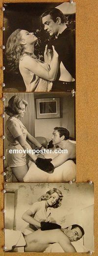 t813 THUNDERBALL 11 8x10 movie stills '65 Sean Connery as Bond