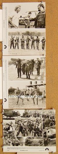 u896 UNCOMMON VALOR 3 8x10 movie stills '83 Gene Hackman