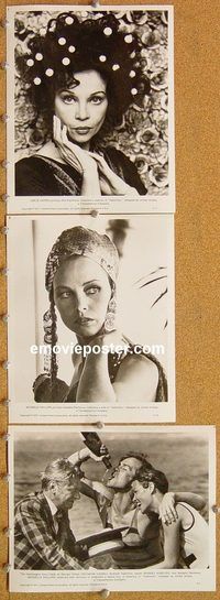 u394 VALENTINO 4 8x10 movie stills '77 biography, Rudolph Nureyev